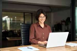 A manager creating an online member directory